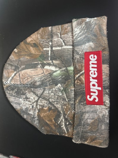 Supreme x NEW ERA Box Logo Beanie (25FW) "Realtree AP Camo"