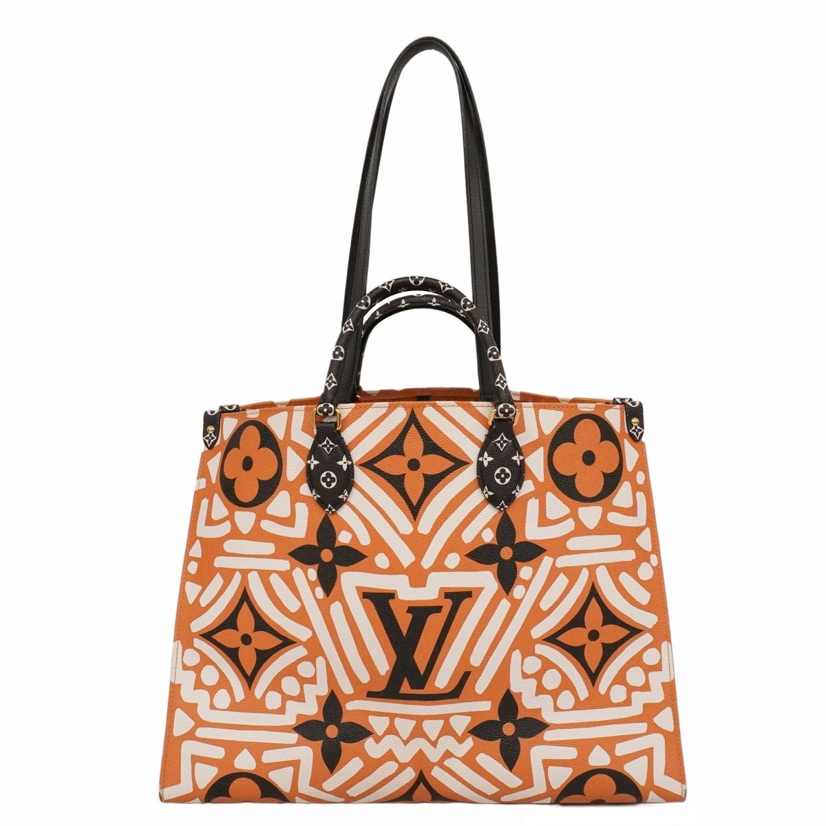 【6dd5144-k】ルイヴィトン トートバッグ LVクラフティ オンザゴーGM M45359 クレームカラメル 2wayバッグ【中古】レディース