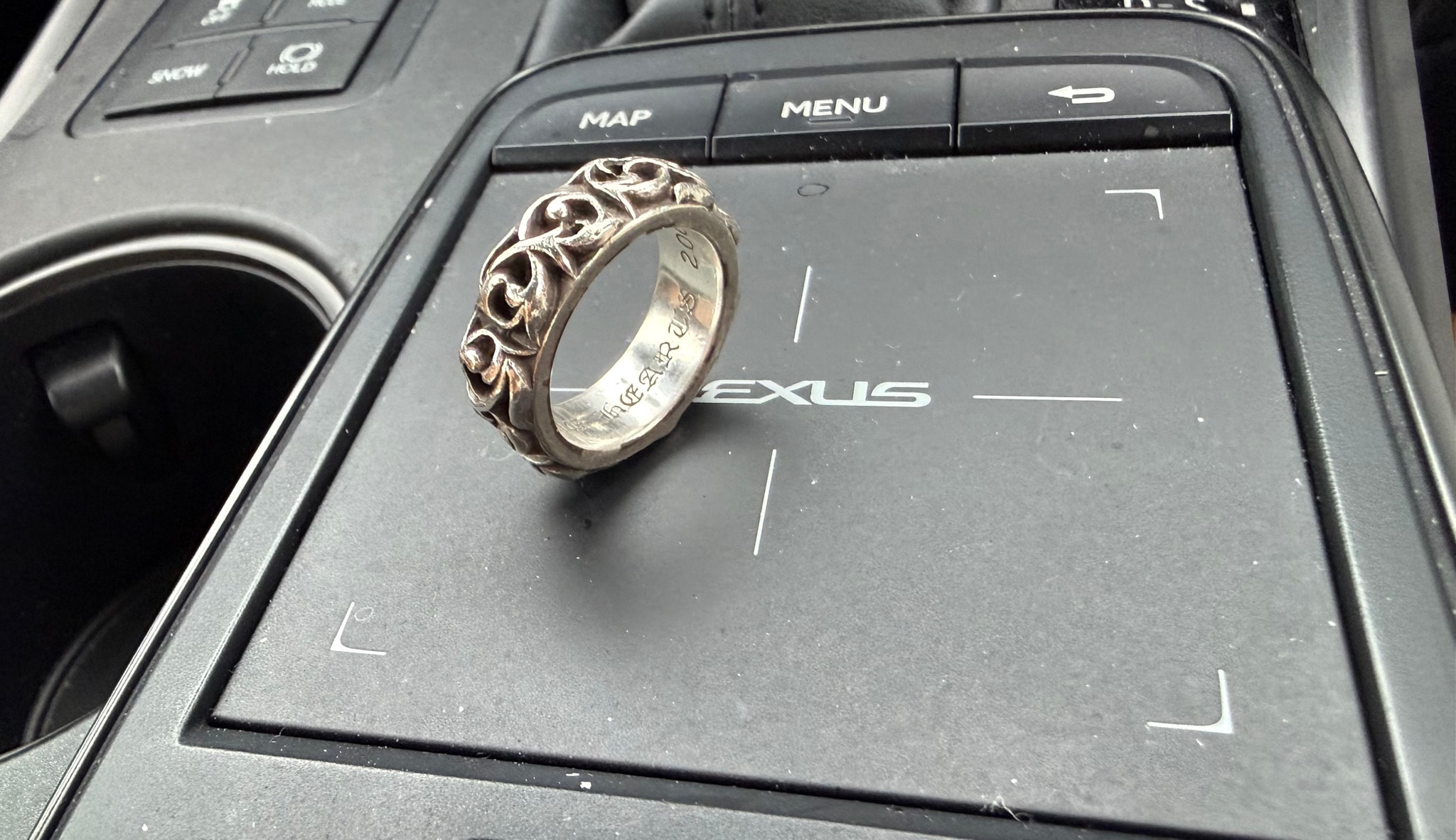 Chrome Hearts ETRNITY VINE BAND "Silver"