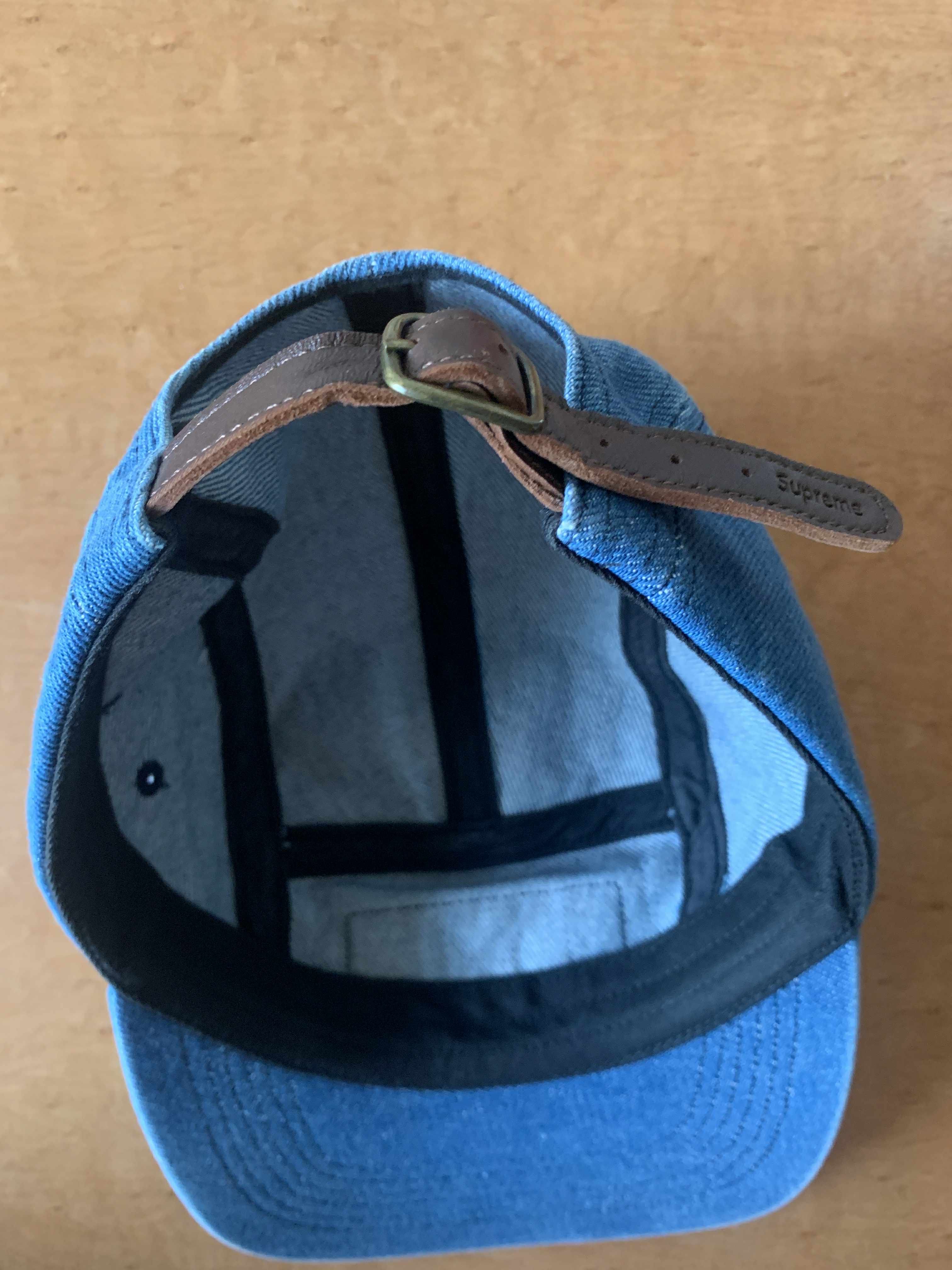 Supreme Washed Chino Twill Camp Cap (24FW) "Denim"