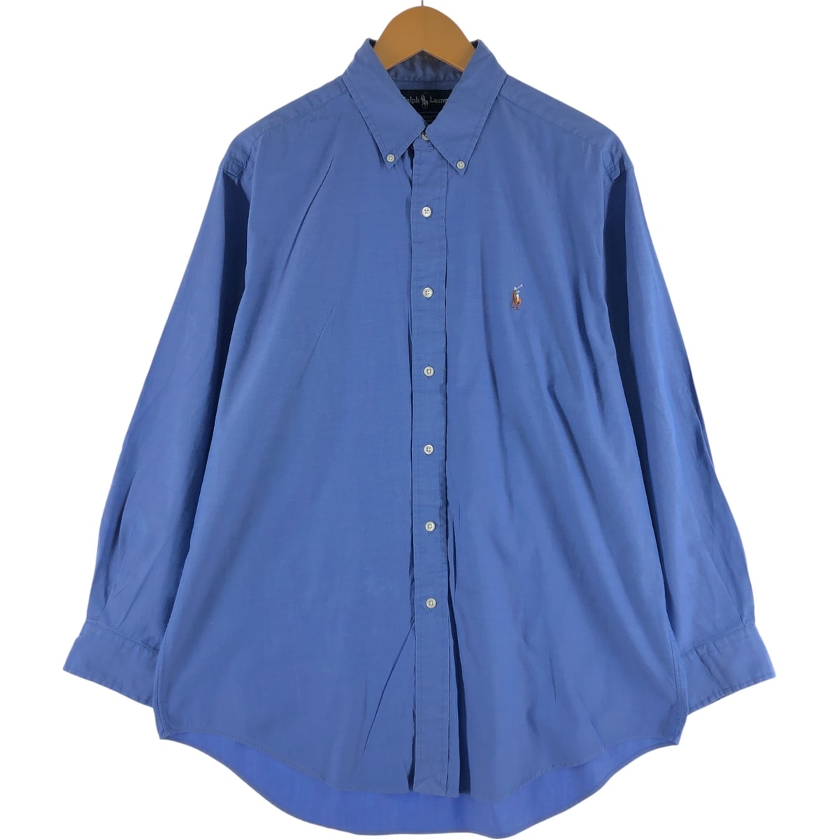 古着 ラルフローレン Ralph Lauren YARMOUTH 長袖 ボタンダウンシャツ メンズL相当/eaa536242