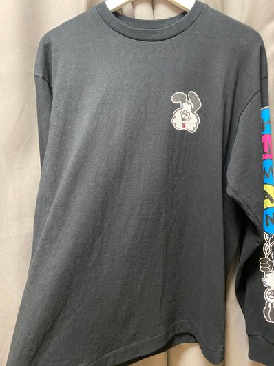 HUMAN MADE VICK LONG SLEEVE T-SHIRT "Black"