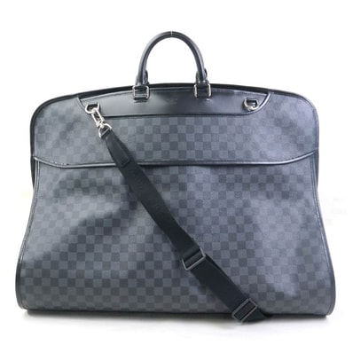 ルイ ヴィトン LOUIS VUITTON ガーメントケース ガーメントカバー ダミエ グラフィット ダミエグラフィットキャンバス ブラック メンズ N41383【中古】 90249a