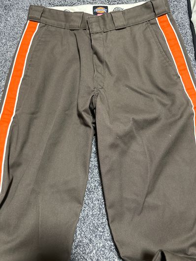 Supreme x Dickies Stripe 874 Work Pant "Brown"