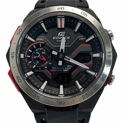 CASIO カシオ エディフィス WINDFLOW ECB-2200YP-1AJF ブラック ソーラー メンズ 腕時計 EDIFICE