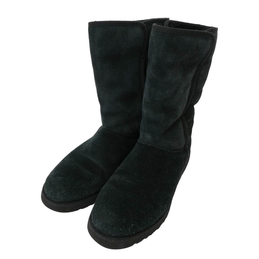 UGG アグ ブーツ 1013462 CLASSIC MICHELLE ムートン ブーツ グリーン系 23.5cm【中古】