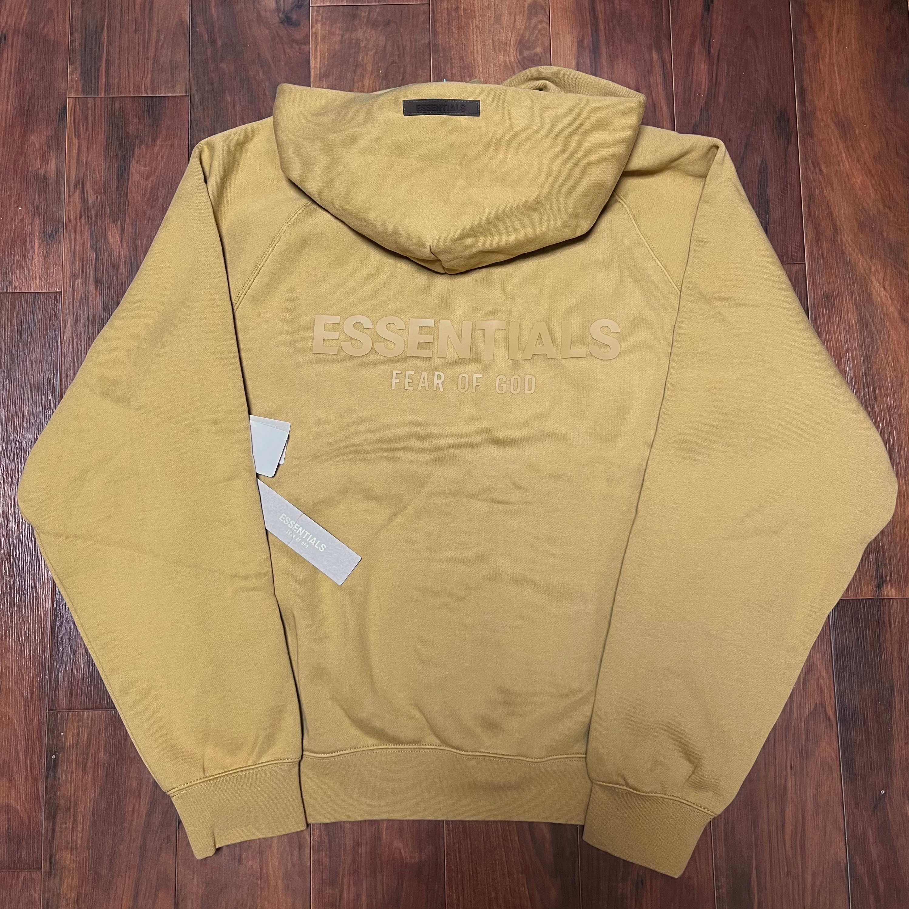 FEAR OF GOD ESSENTIALS Pull-Over Hoodie "Moss"