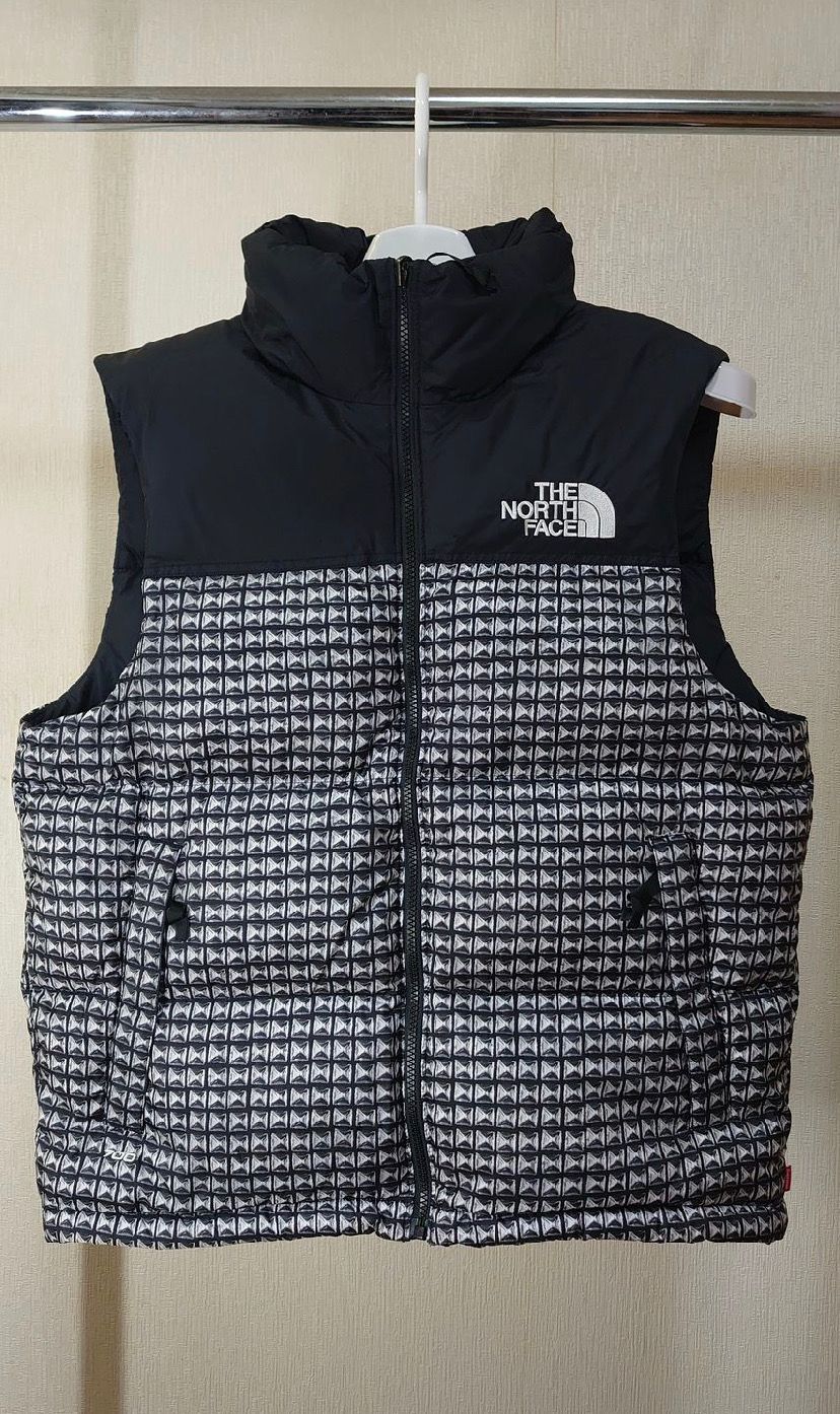 Supreme x The North Face Studded Nuptse Vest "Black"