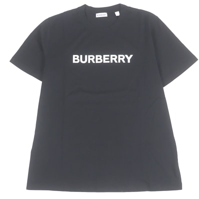 未使用品 バーバリー 半袖Tシャツ ブラック メンズ M 8080324