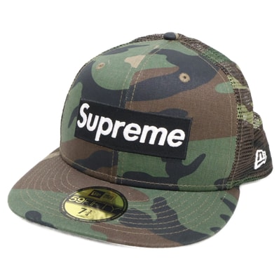 シュプリーム x NEW ERA ニューエラ 【美品】24SS Box Logo Mesh Back ボックスロゴ メッシュ キャップ 7 3/4 61.5cm