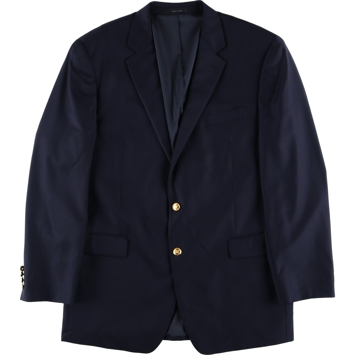 古着 ラルフローレン Ralph Lauren LAUREN ローレン 紺ブレザー テーラードジャケット メンズL相当/eaa613381