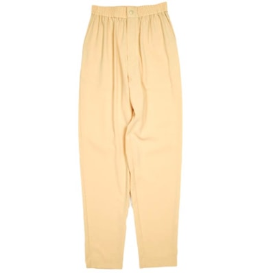 新品 HYKE ハイク 23SS 日本製 STRETCH TAPERED PANTS ストレッチテーパードパンツ 231 - 13182 1(S) CREAM イージー ボトムス g25052