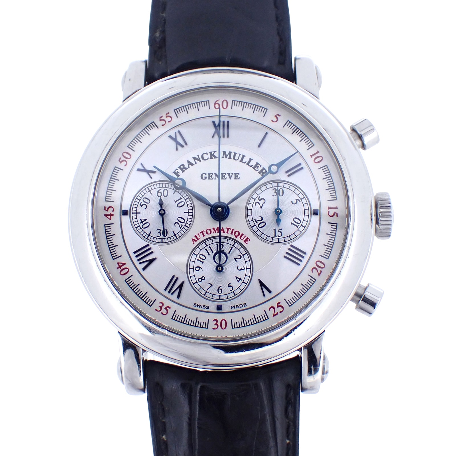FRANCK MULLER フランクミュラー ラウンド クロノグラフ 7008CC メンズ 腕時計