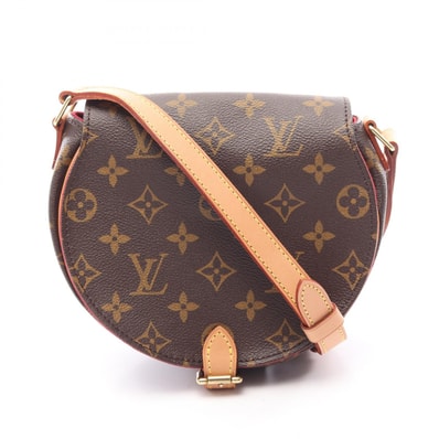 ルイ・ヴィトン LOUIS VUITTON タンブラン モノグラム ショルダーバッグ バッグ PVCコーティングキャンバス レザー モノグラム レディース ブラウン系 M51179 【中古】