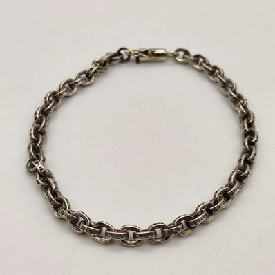 Chrome Hearts Paper Chain Bracelet 8inch "Silver"