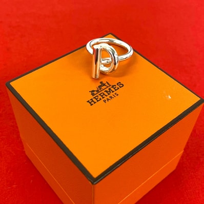 HERMES エルメス エシャペ リング シルバー925 リング・指輪 16号 シルバー
37584