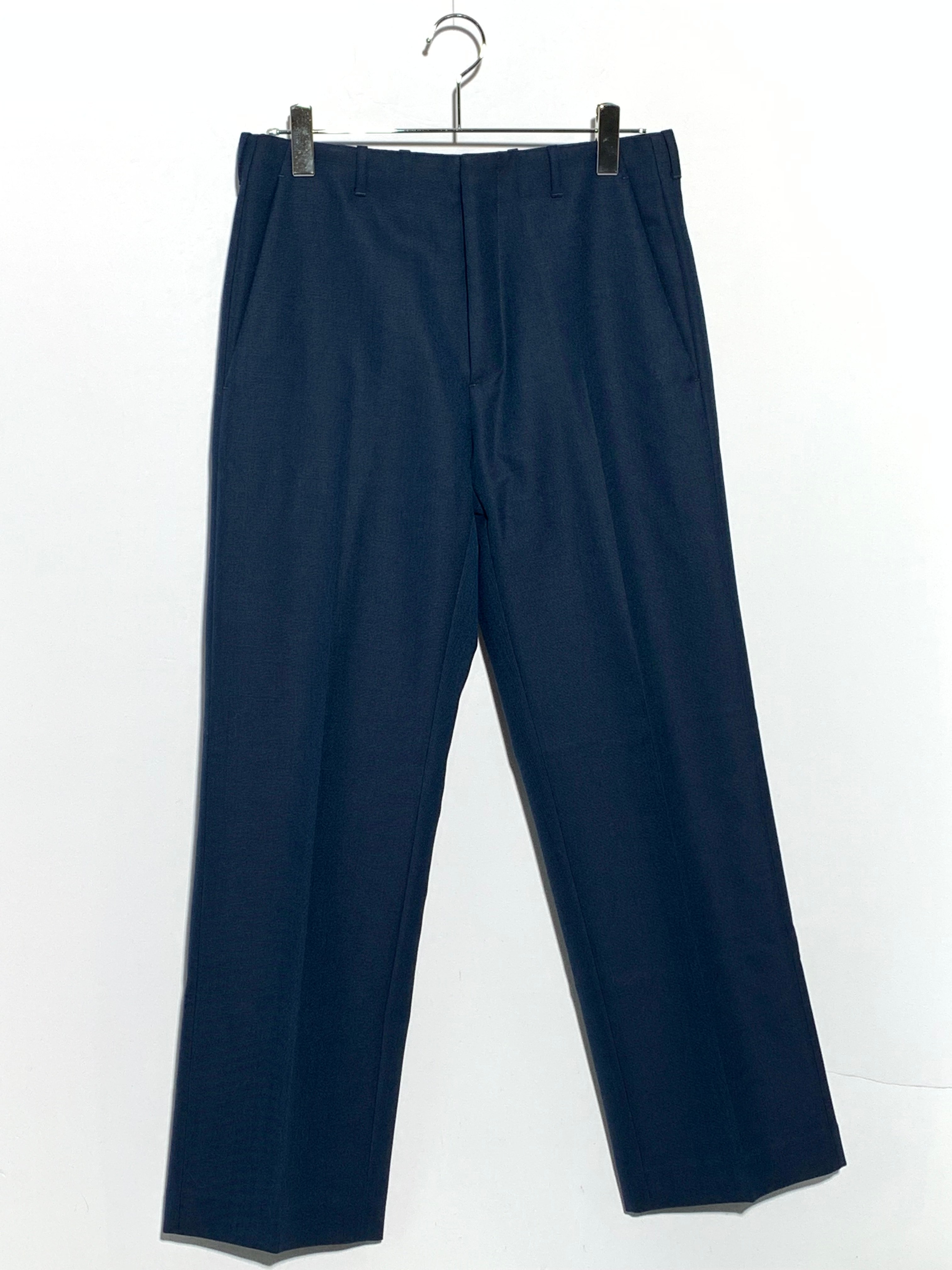 DIOR Wool Mohair Slacks Navy