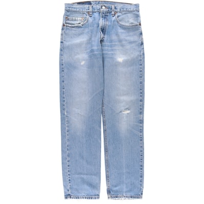 古着 00年代 リーバイス Levi's 505 REGULAR FIT STRAIGHT LEG テーパードデニムパンツ USA製 メンズw33相当/eaa634267