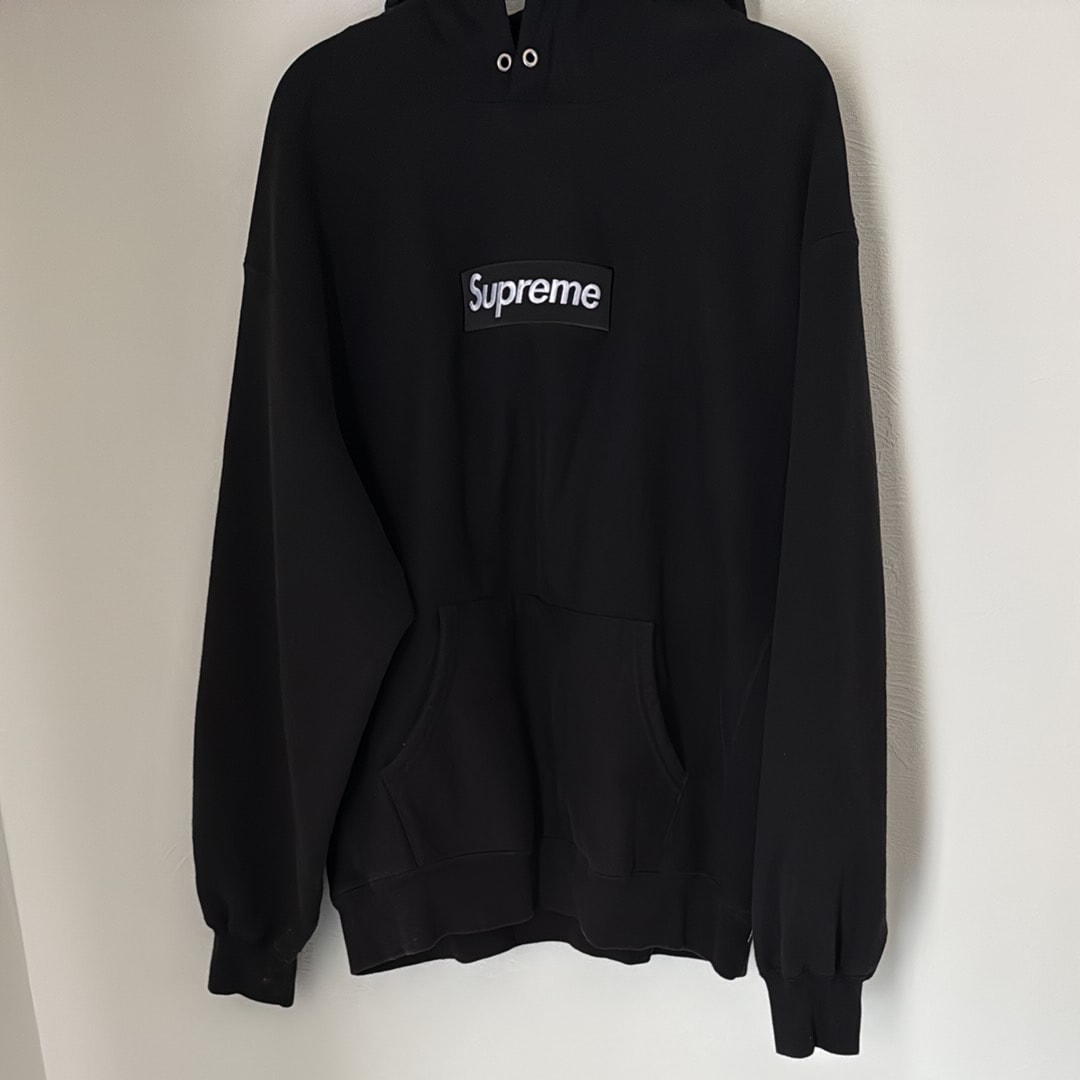 Supreme Box Logo Hooded Sweatshirt "Black" (23FW)
