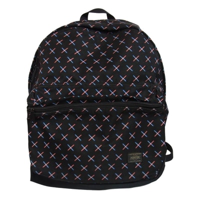 PORTER ポーター バックパック STAR-WARS スターウォーズ Wネーム リュック バックパック ブラック系【中古】
