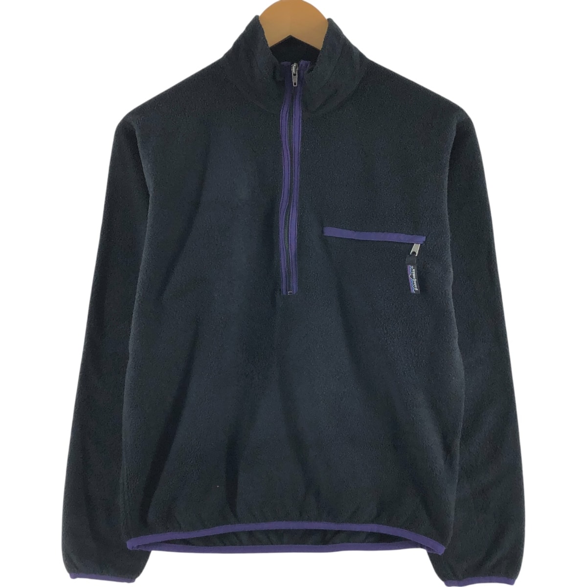 古着 パタゴニア Patagonia 25721 ハーフジップ フリースプルオーバージャケット USA製 メンズS相当/eaa449172