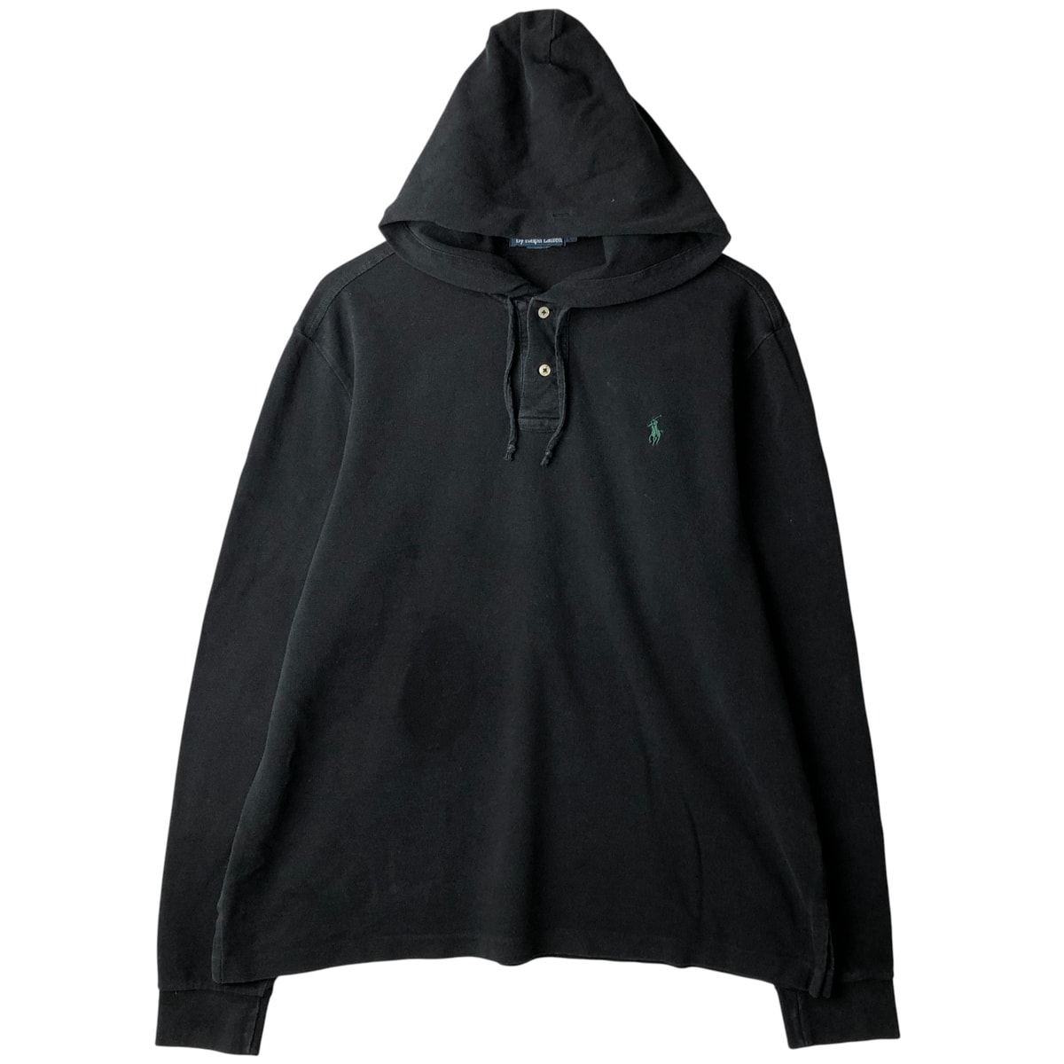 古着 ラルフローレン Ralph Lauren POLO by Ralph Lauren フード付き 長袖 ポロシャツ メンズXL相当/eaa608726