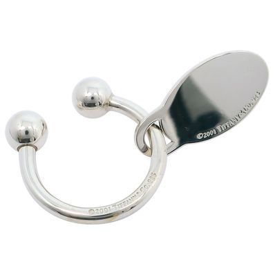 ティファニー リターントゥティファニー オーバルタグ ユニセックスキーホルダー