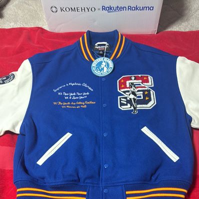 Supreme x HYSTERIC GLAMOUR Varsity Jacket "Royal"