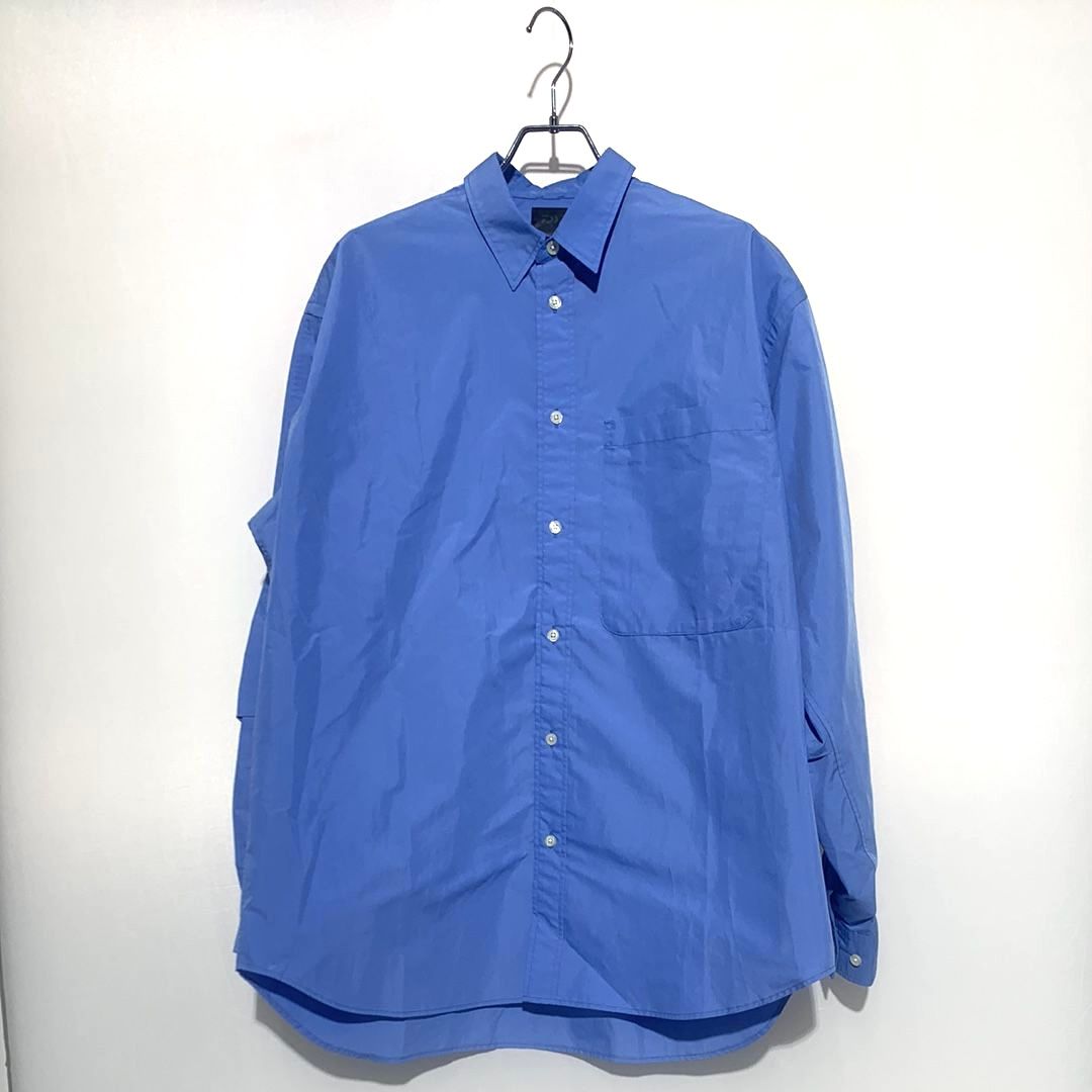 DAIWA PIER39 Tech Regular Collar Shirts L/S "Sax"