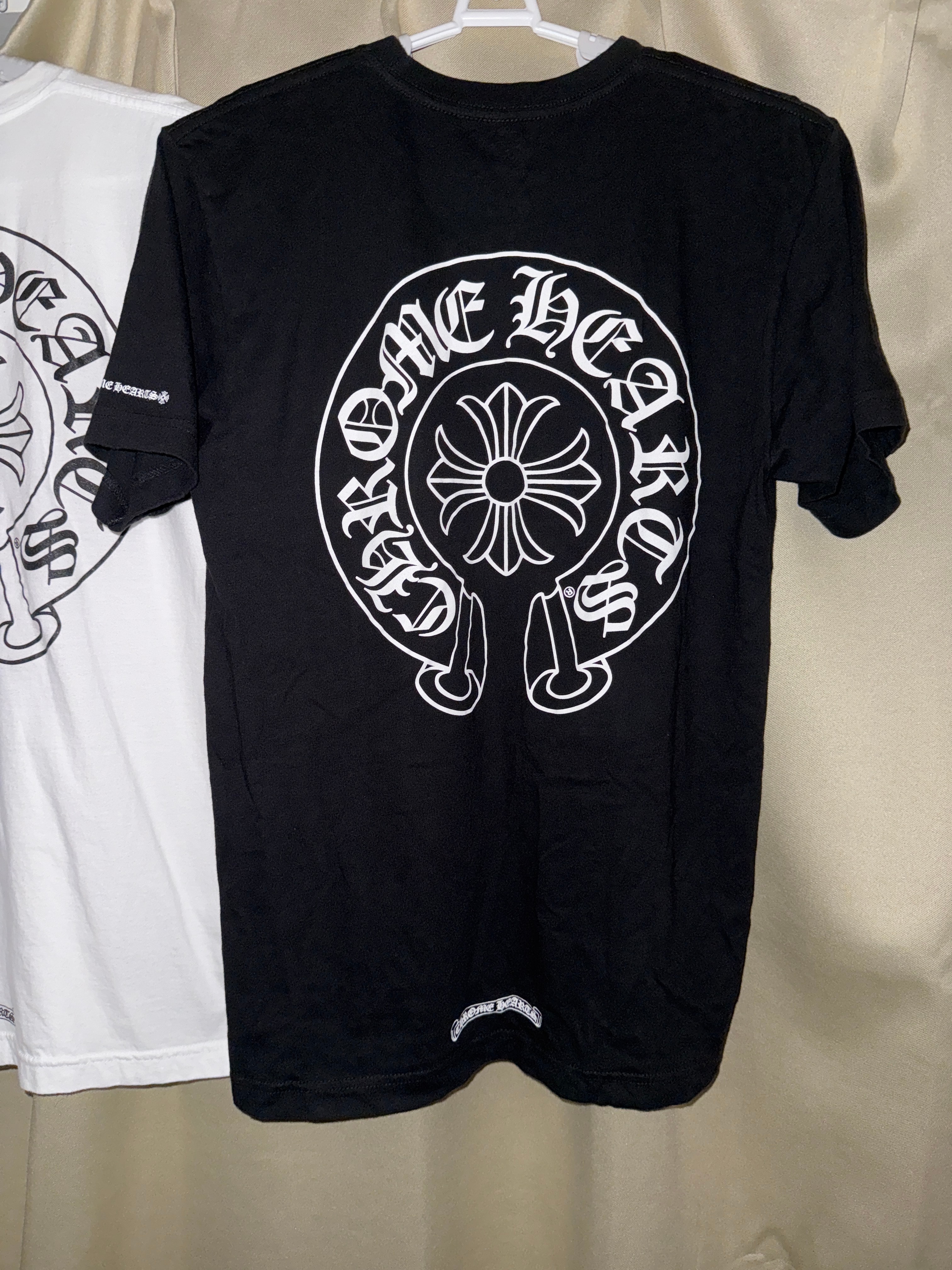 Chrome Hearts Horse Shoe Logo Pocket T-Shirt Fuck You "Black"