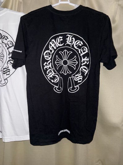 Chrome Hearts Horse Shoe Logo Pocket T-Shirt Fuck You "Black"