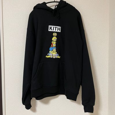 Kith The Simpsons Family Stack Hoodie "Black"