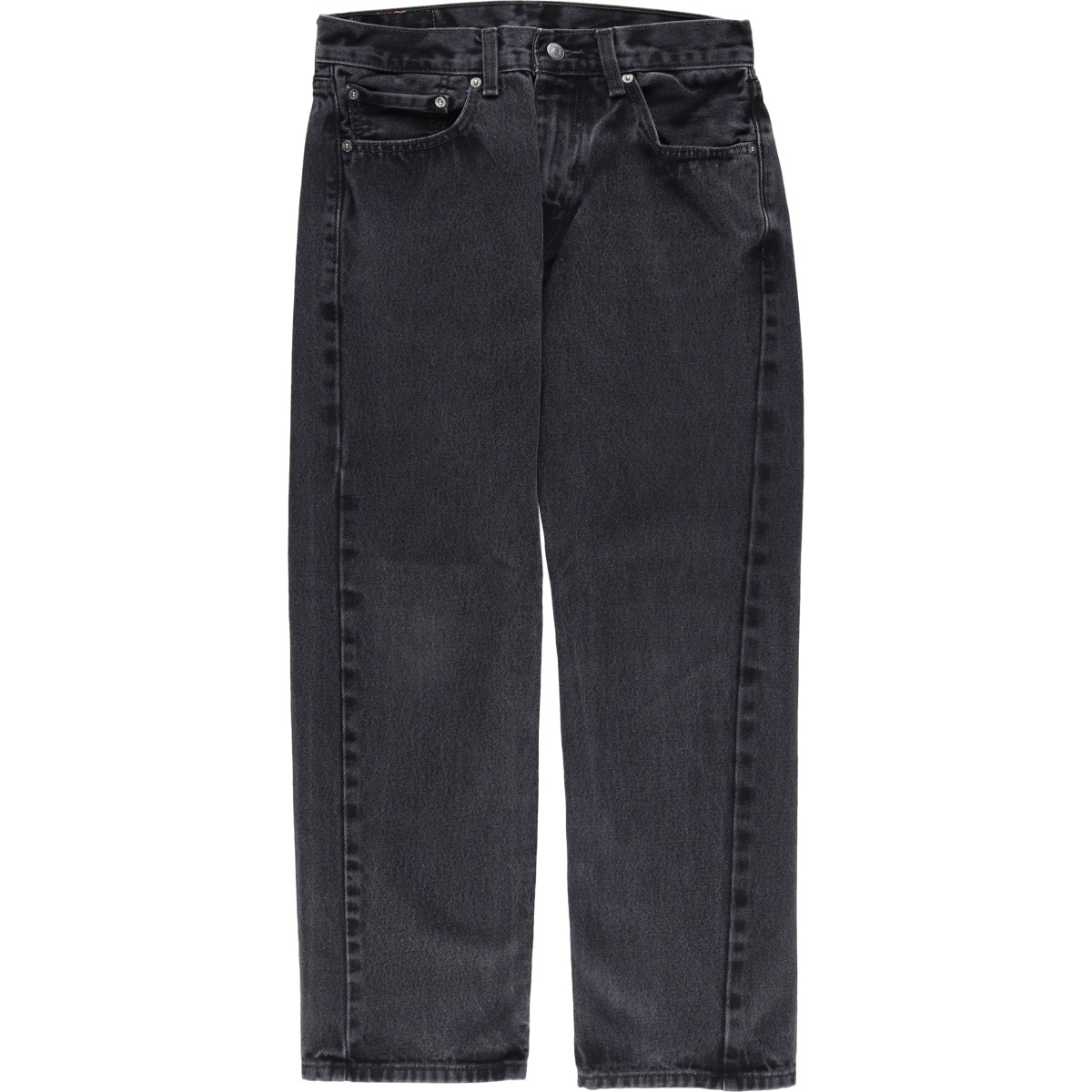 古着 リーバイス Levi's 505 ブラックデニム テーパードデニムパンツ メンズw31相当/eaa615333
