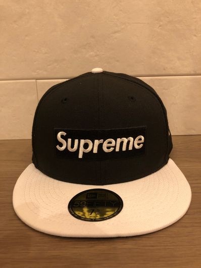 Supreme 2-Tone Box Logo New Era "Black"