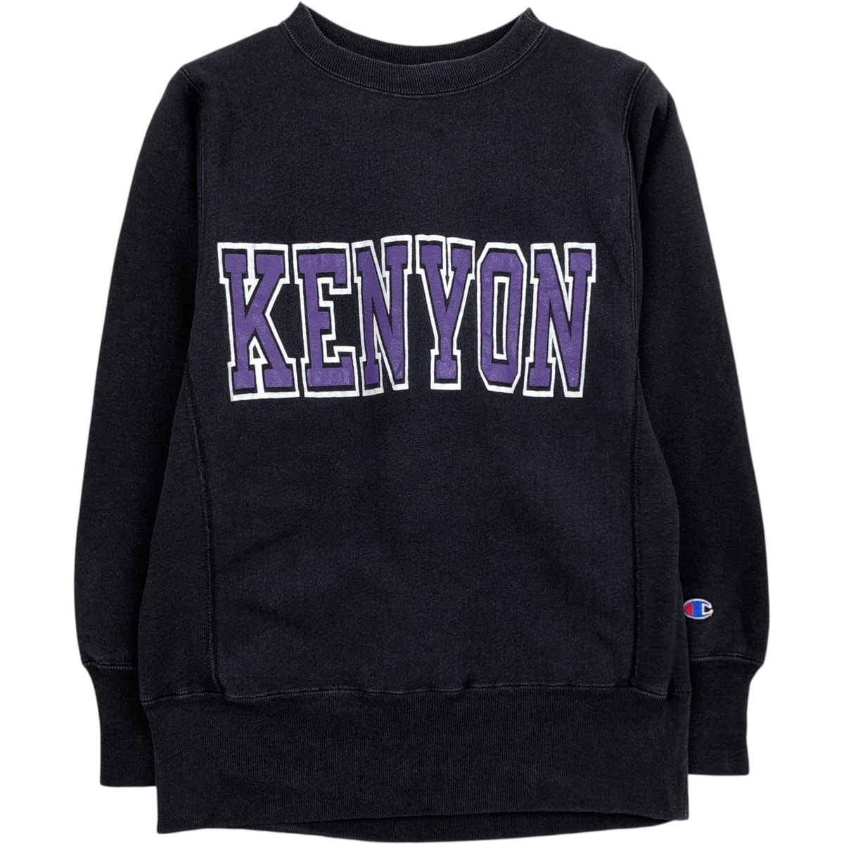 古着 90年代 チャンピオン Champion REVERSE WEAVE リバースウィーブ 刺繍タグ カレッジスウェットシャツ トレーナー USA製 レディースS相当 ヴィンテージ/eaa621210