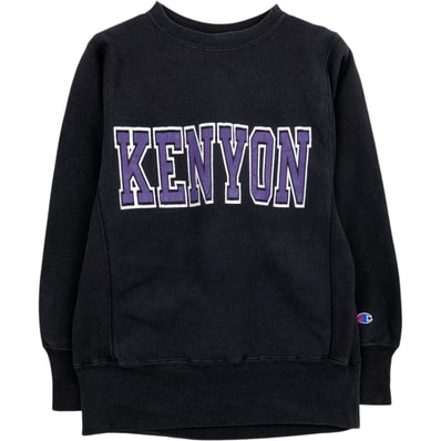古着 90年代 チャンピオン Champion REVERSE WEAVE リバースウィーブ 刺繍タグ カレッジスウェットシャツ トレーナー USA製 レディースS相当 ヴィンテージ/eaa621210