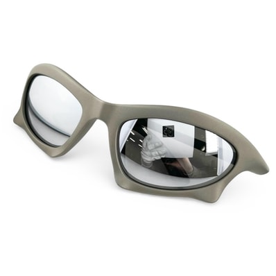 極美品 バレンシアガ サングラス カーキグレー メンズ 59⬜︎20 125 BB0229S