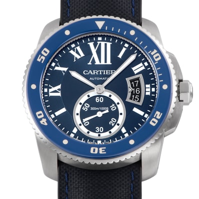 Cartier カルティエ カリブル ドゥ カルティエ ダイバー WSCA0010 ステンレススチール【中古】