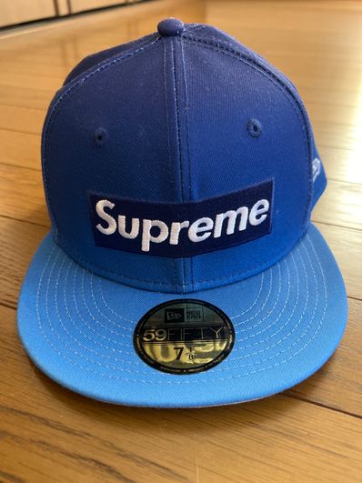 Supreme Gradient Box Logo New Era "Blue"