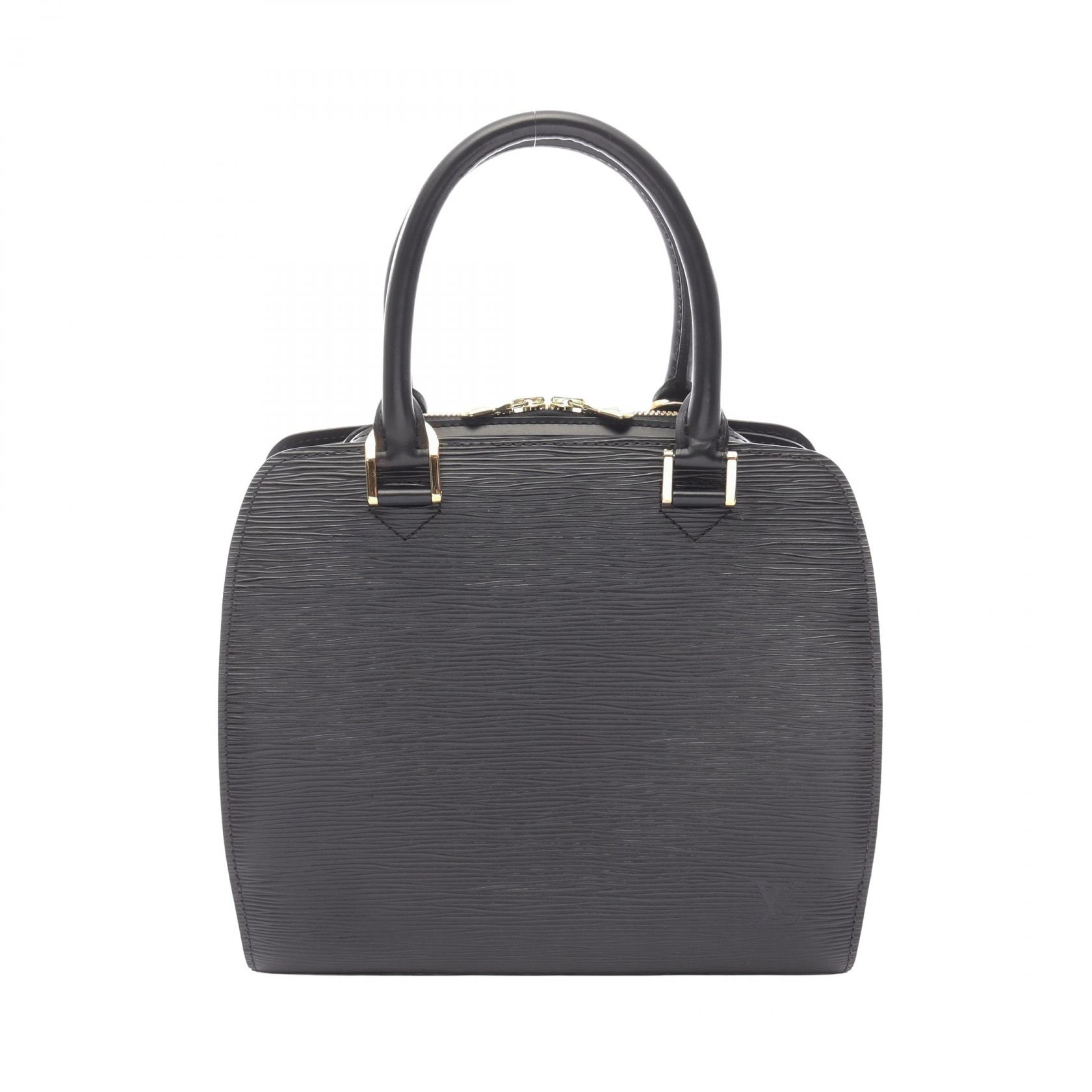 ルイ・ヴィトン LOUIS VUITTON ポンヌフ エピ ノワール ハンドバッグ バッグ レザー エピ ノワール レディース ブラック系 M52052 【中古】