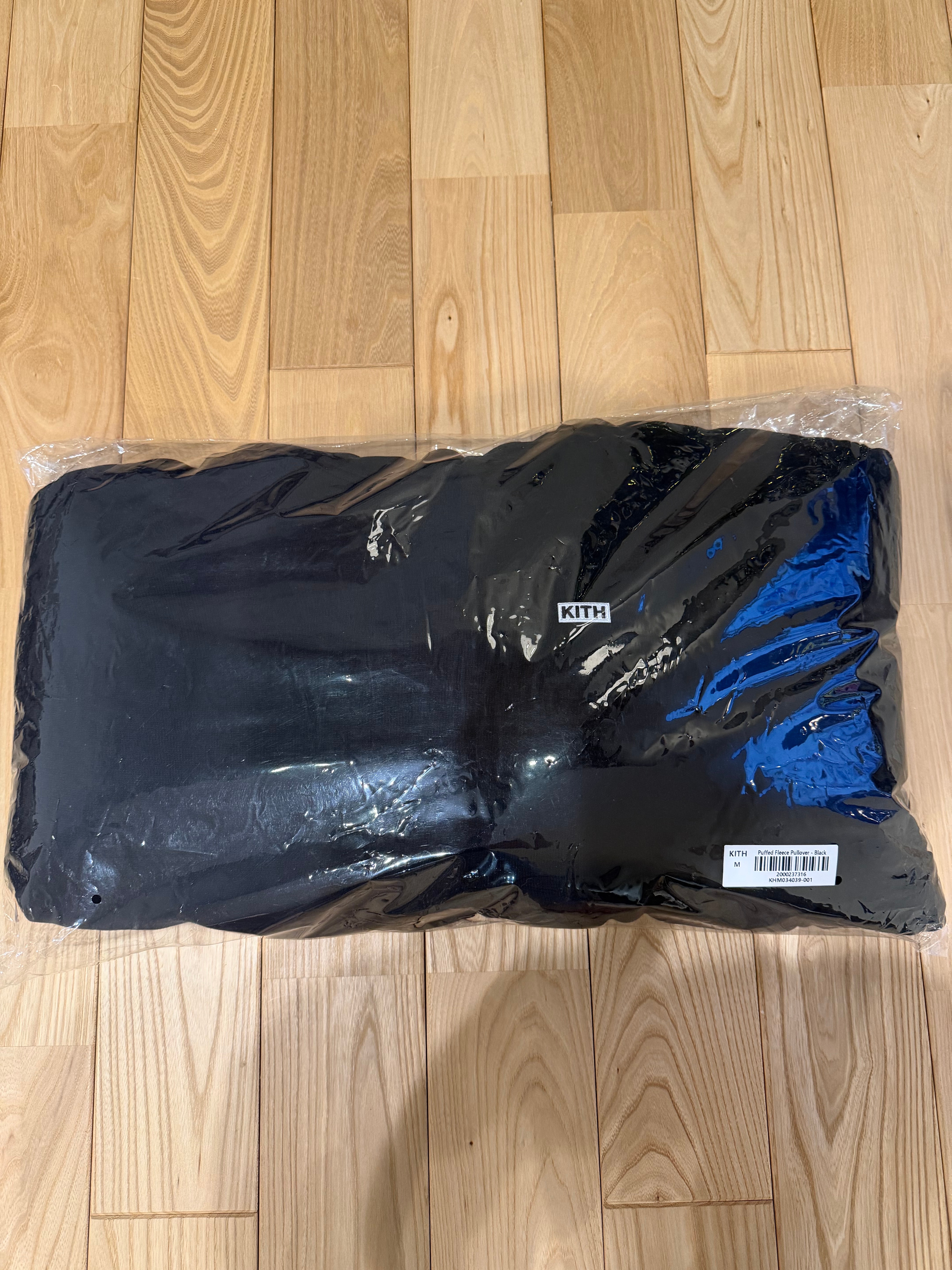 Kith Puffed Fleece Pullover "Black"