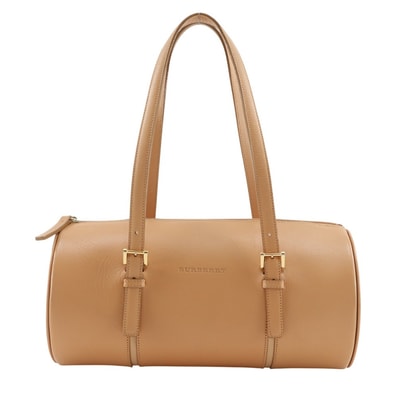 バーバリー ロゴ型押し ノバチェック ハンドバッグ レディーストートバッグ