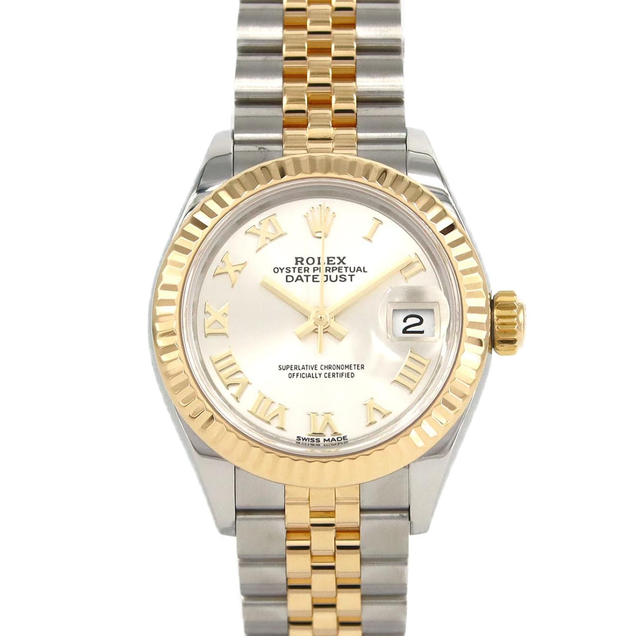 ロレックス デイトジャスト 279173 SSxYG 自動巻 ランダム番