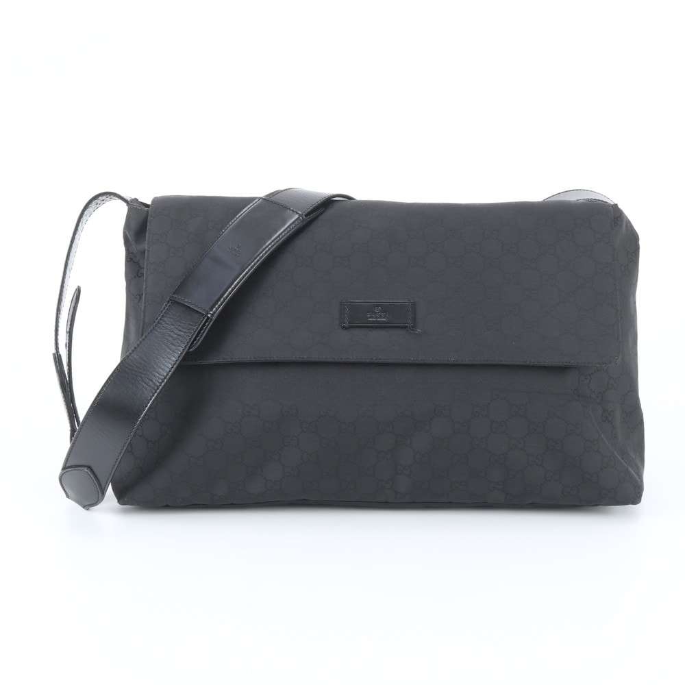 ■美品 グッチ GG ナイロン 272350 ショルダーバッグ