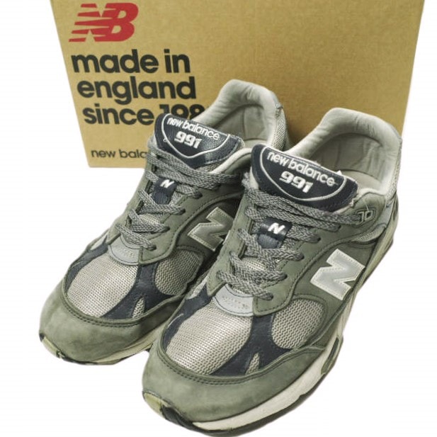 NEW BALANCE ニューバランス イギリス製 M991GNS US8.5D(26.5cm) GRAY MADE IN ENGLAND スニーカー シューズ g24444