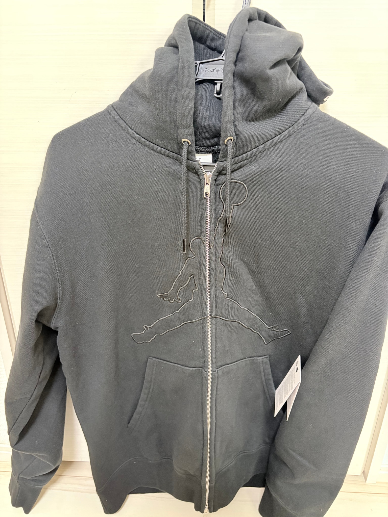 Supreme x Jordan Hooded Sweatshirt "Black"