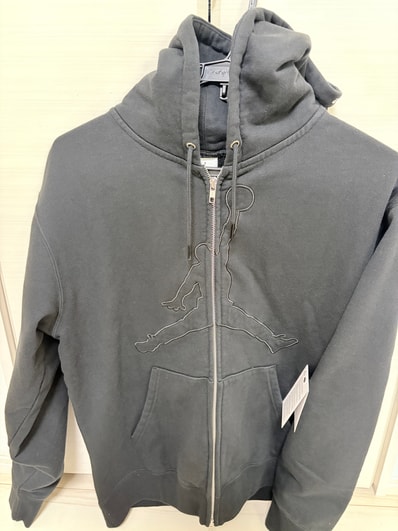 Supreme x Jordan Hooded Sweatshirt "Black"
