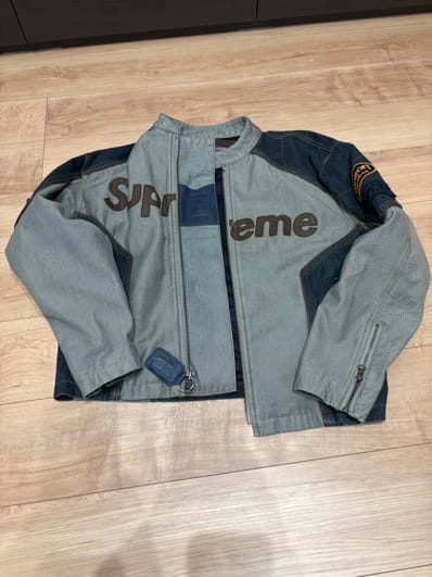 Supreme x Vanson Leathers Cordura Cotton Jacket "Denim"
