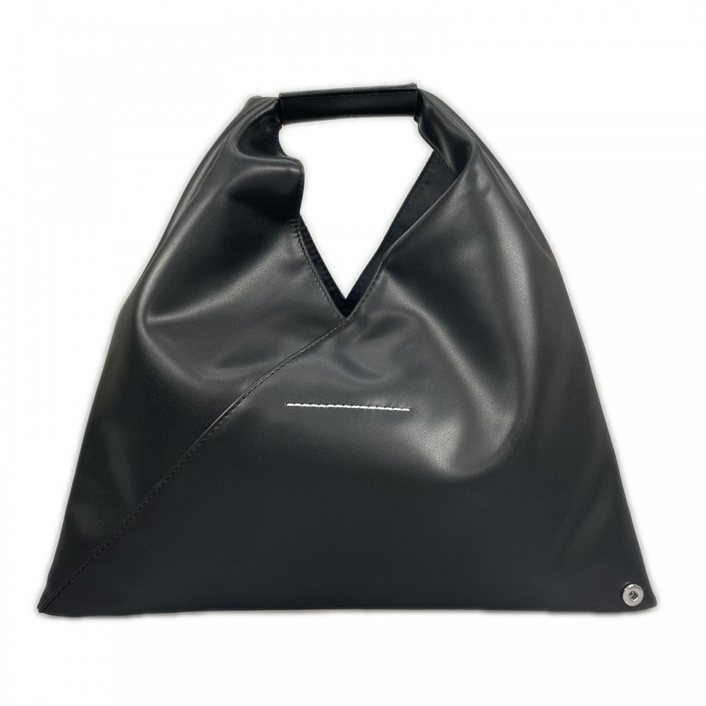 MAISON MARGIELA メゾンマルジェラ ハンドバッグ SB6WD0013 合成皮革 ブラック 黒 レディース【中古品】