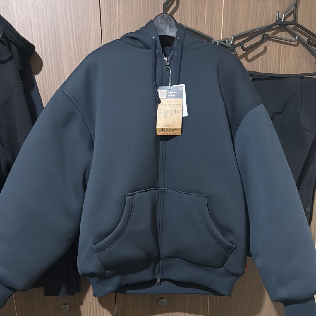 Supreme x The North Face Down Filled Zip Up Hooded Sweatshirt "Navy" NY52400I